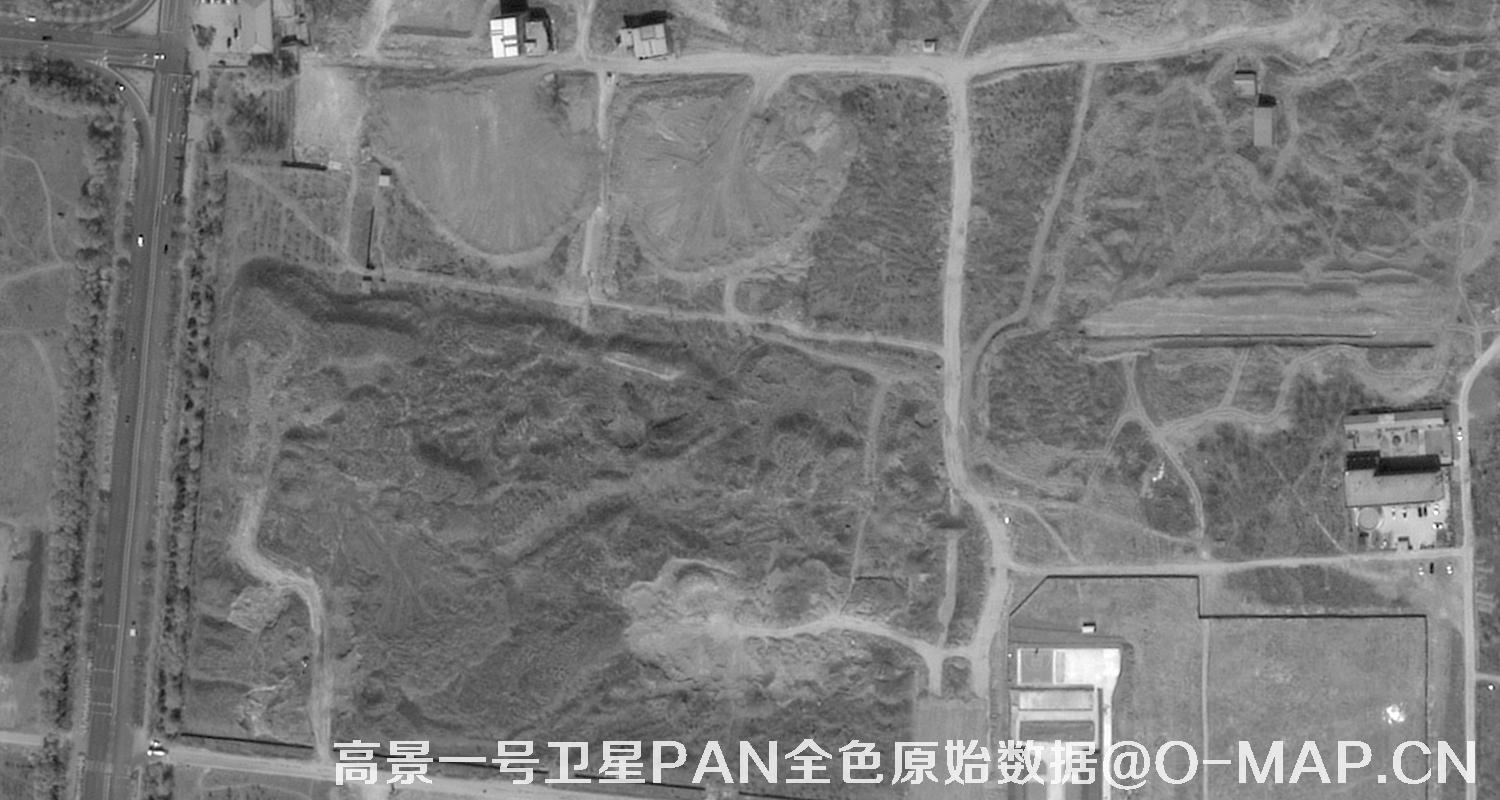 SuperView高景一号卫星的全色原始数据