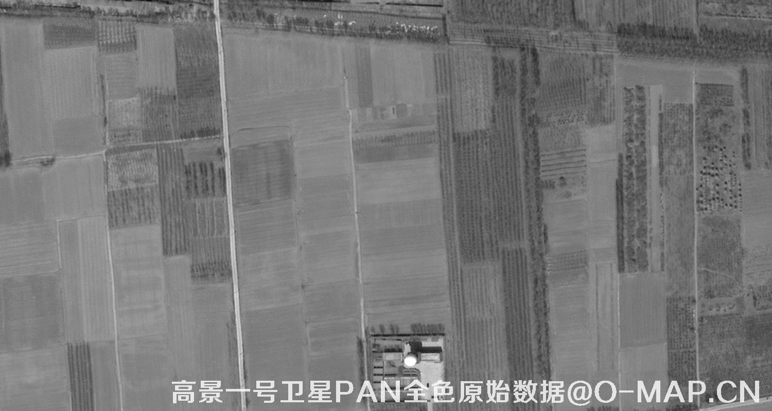 SuperView高景一号卫星的全色原始数据
