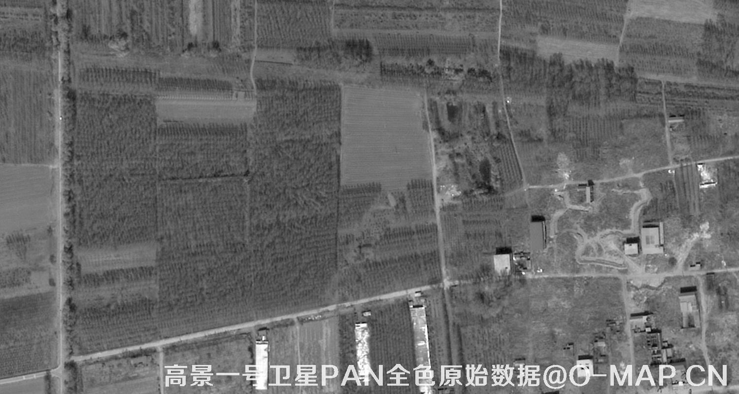 SuperView高景一号卫星的全色原始数据