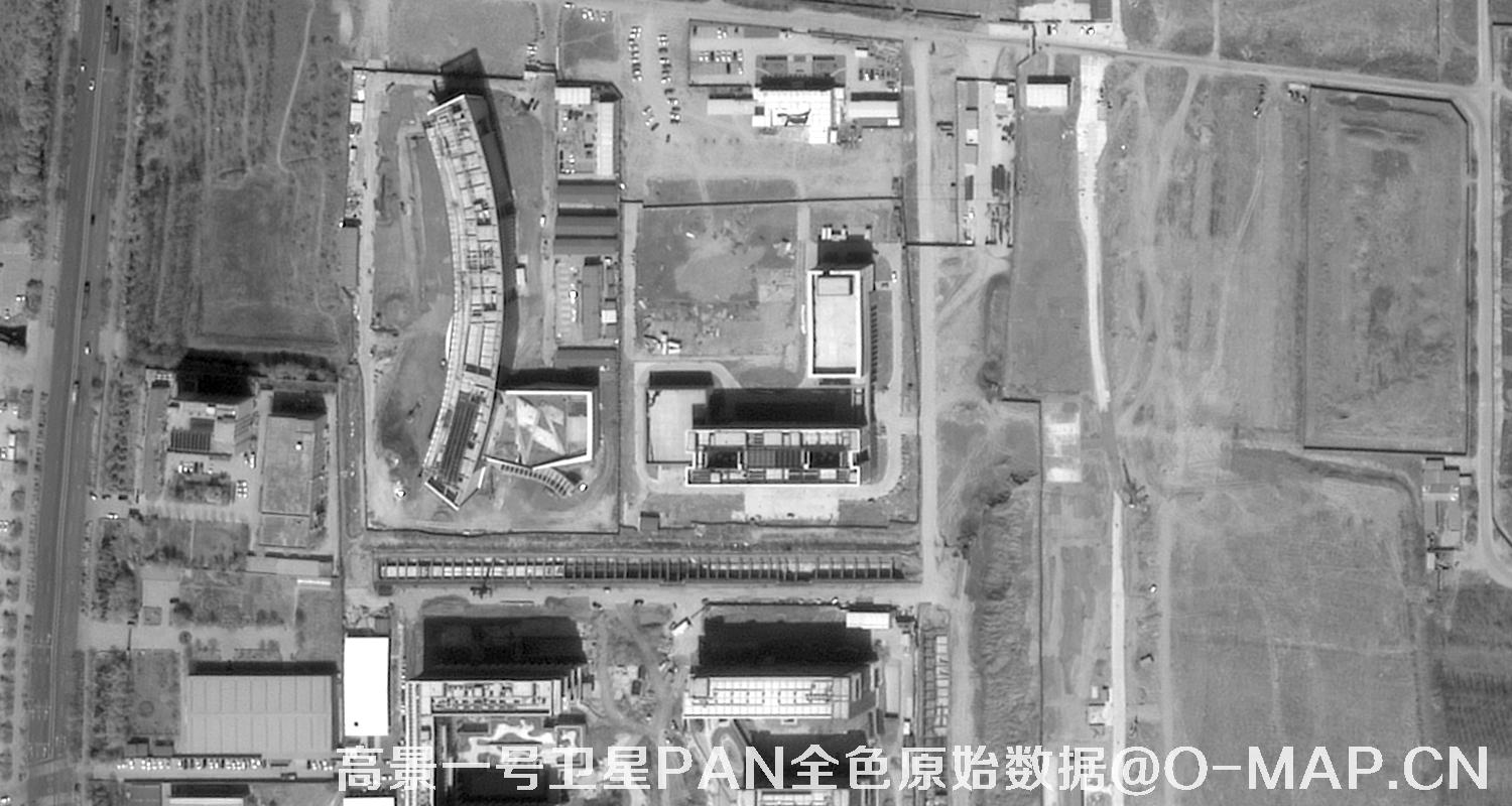 SuperView高景一号卫星的全色原始数据