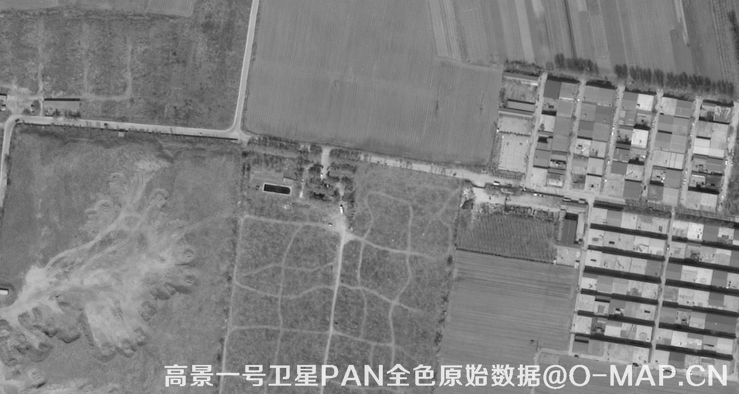 SuperView高景一号卫星的全色原始数据