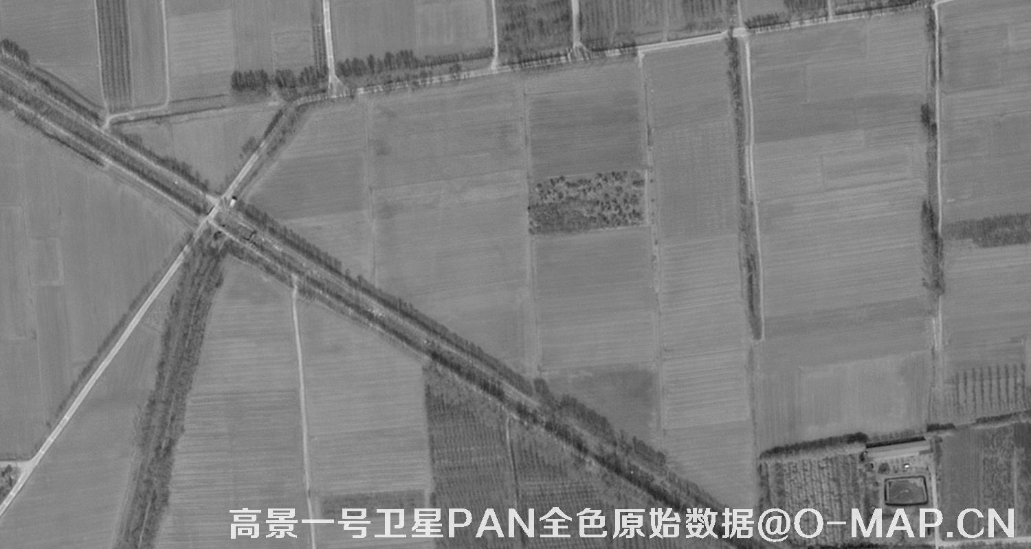 SuperView高景一号卫星的全色原始数据