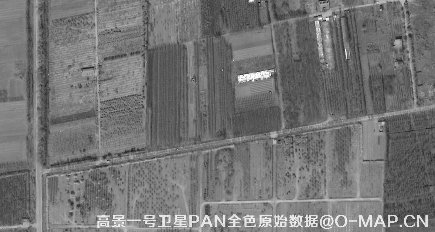 SuperView高景一号卫星的全色原始数据