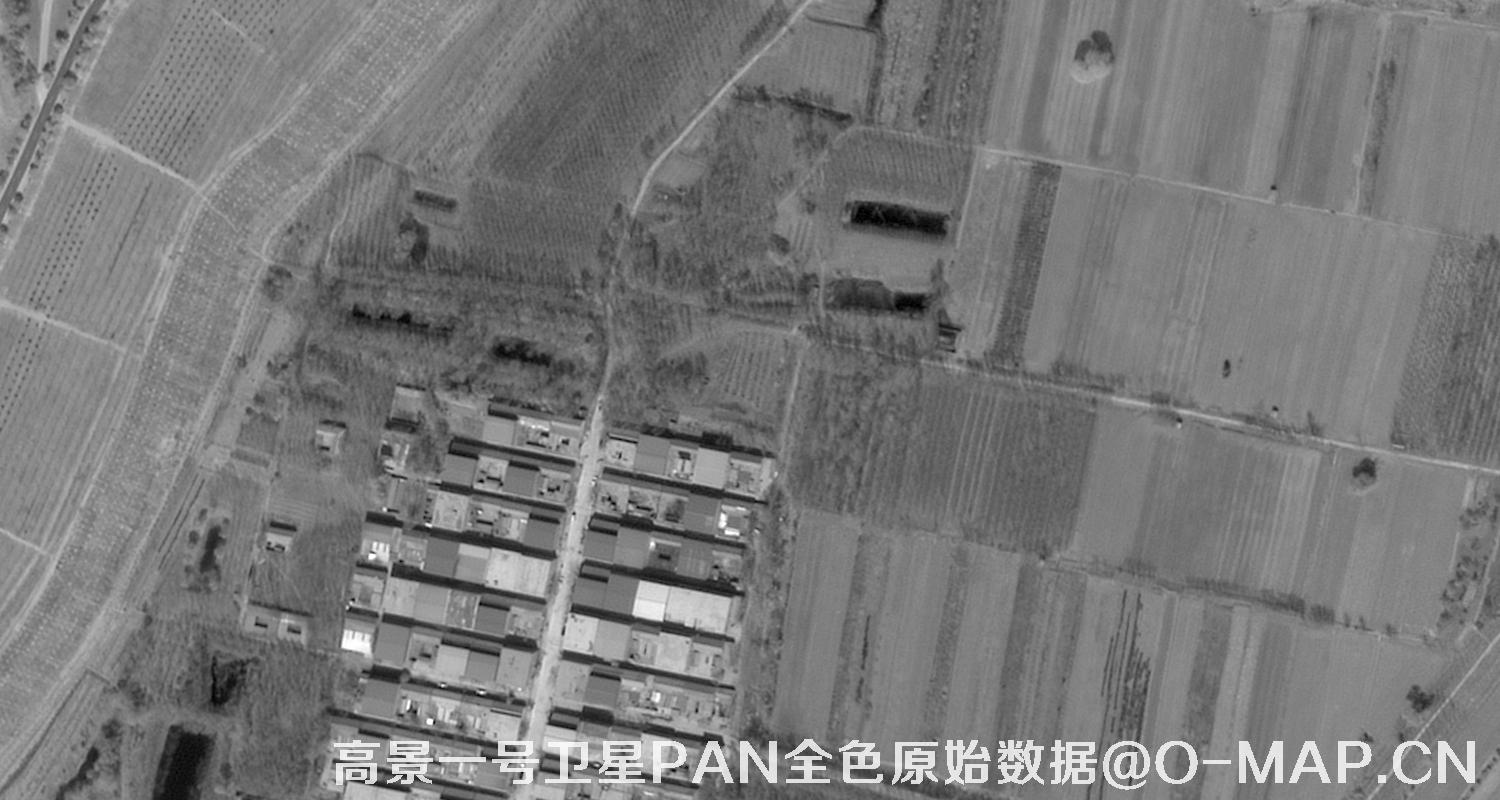 SuperView高景一号卫星的全色原始数据
