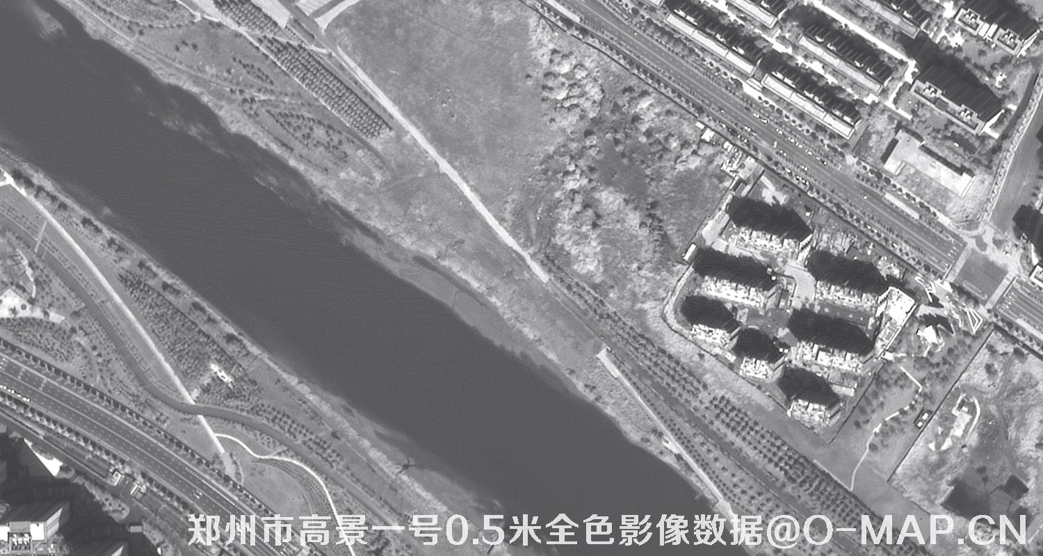 河南省郑州市高景一号0.5米全色影像数据