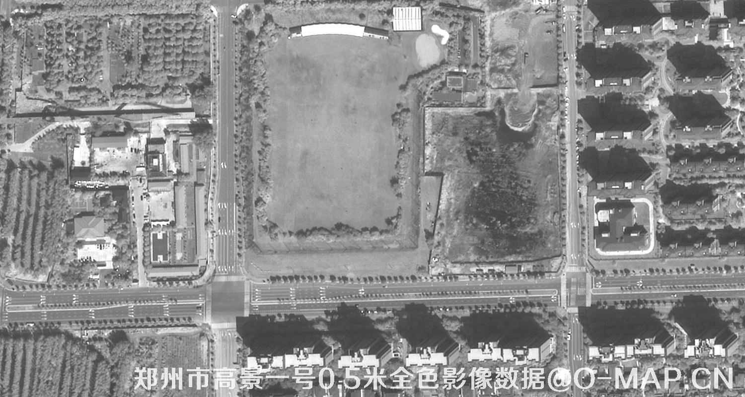 河南省郑州市高景一号0.5米全色影像数据
