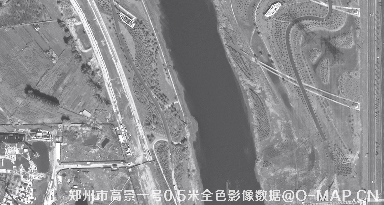 河南省郑州市高景一号0.5米全色影像数据