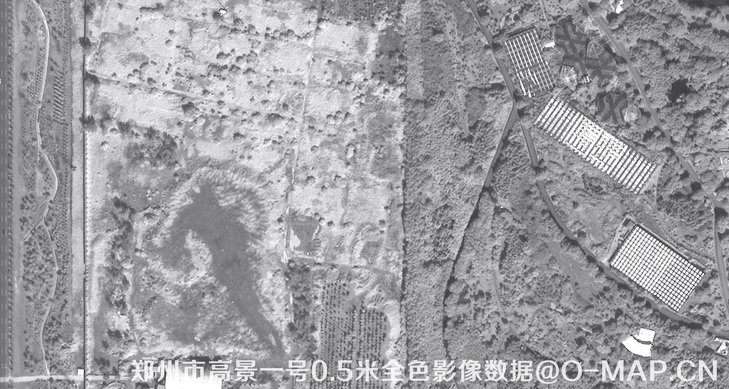 河南省郑州市高景一号0.5米全色影像数据