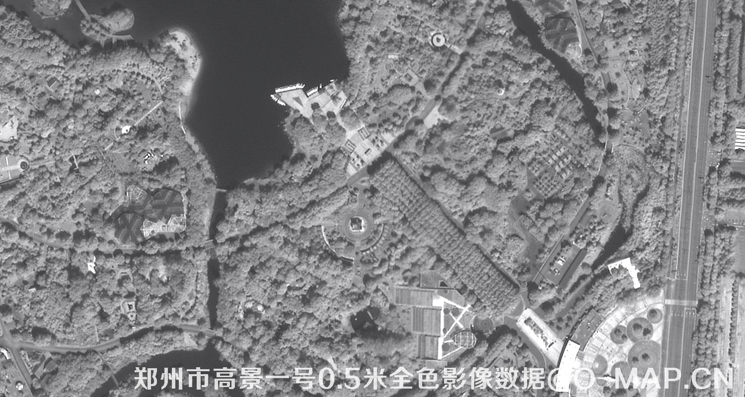河南省郑州市高景一号0.5米全色影像数据