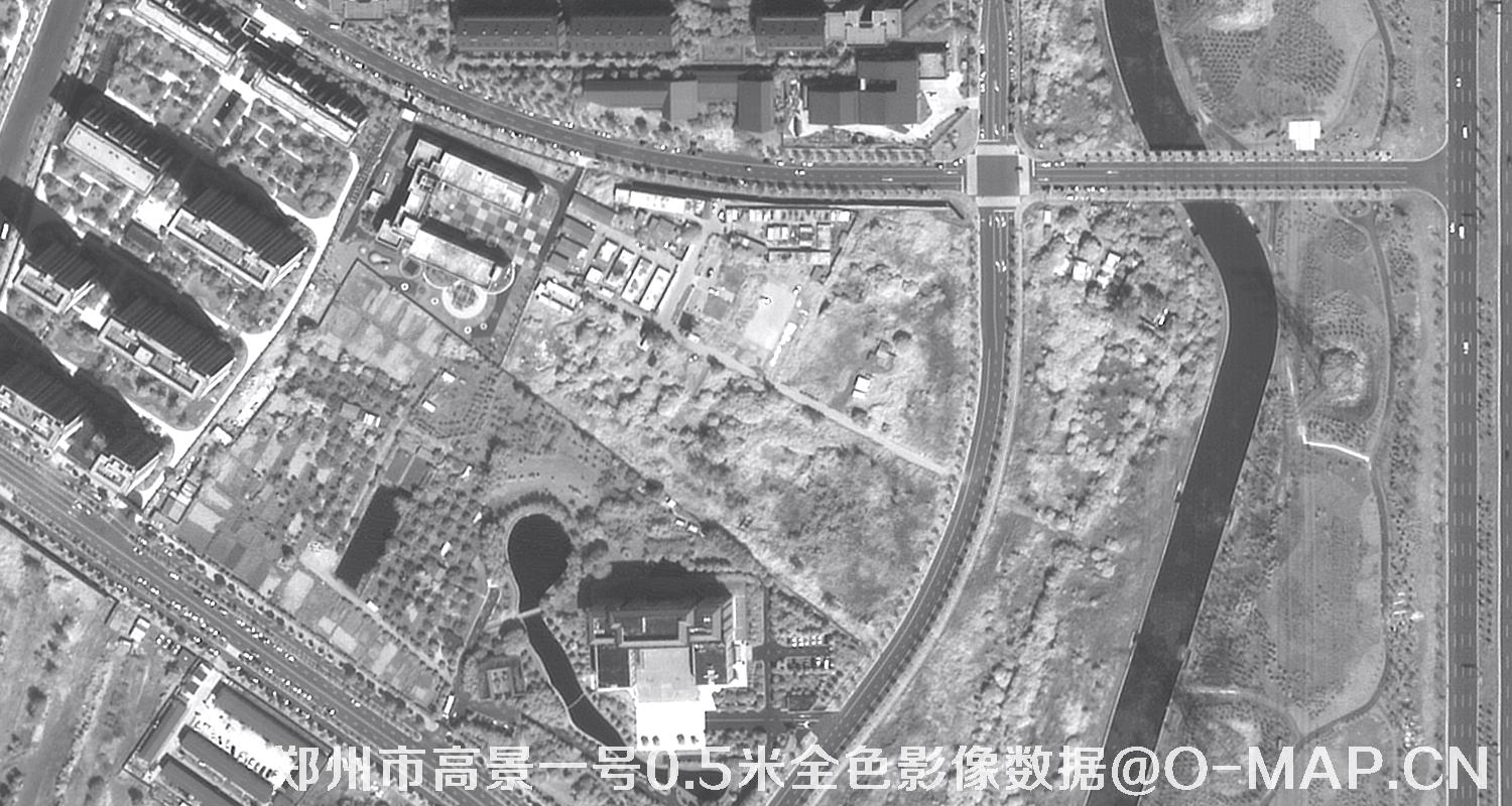 河南省郑州市高景一号0.5米全色影像数据