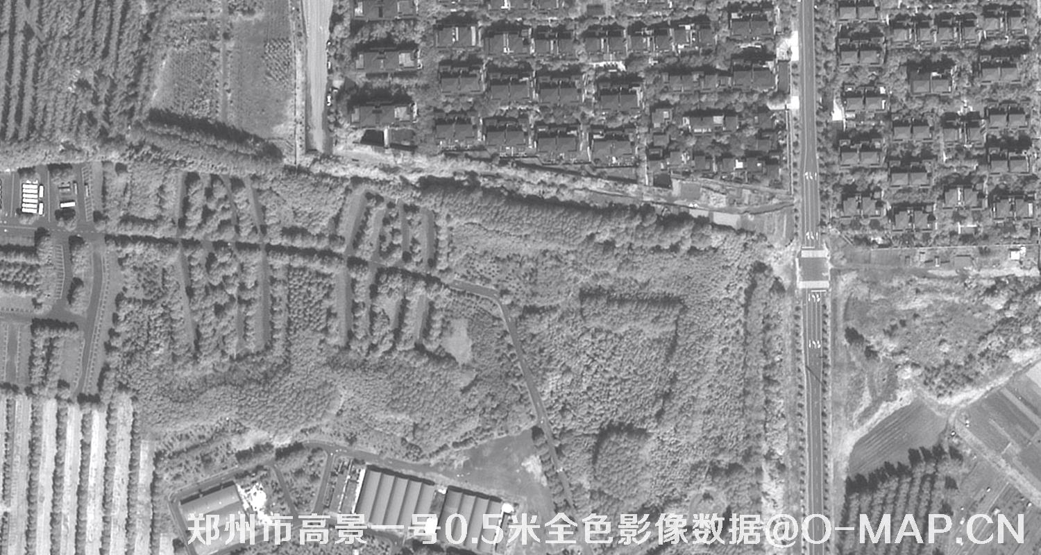 河南省郑州市高景一号0.5米全色影像数据