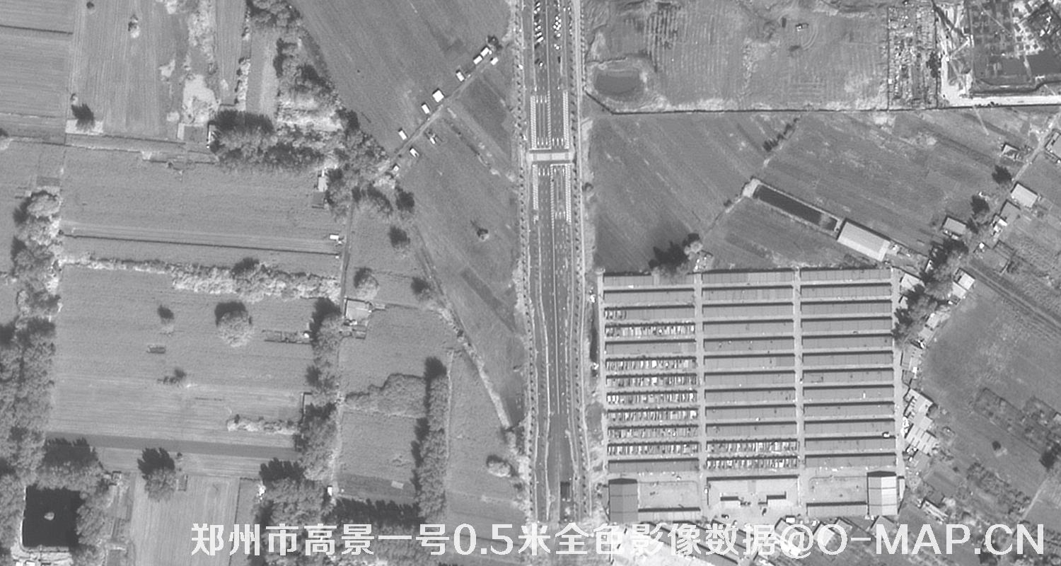 河南省郑州市高景一号0.5米全色影像数据