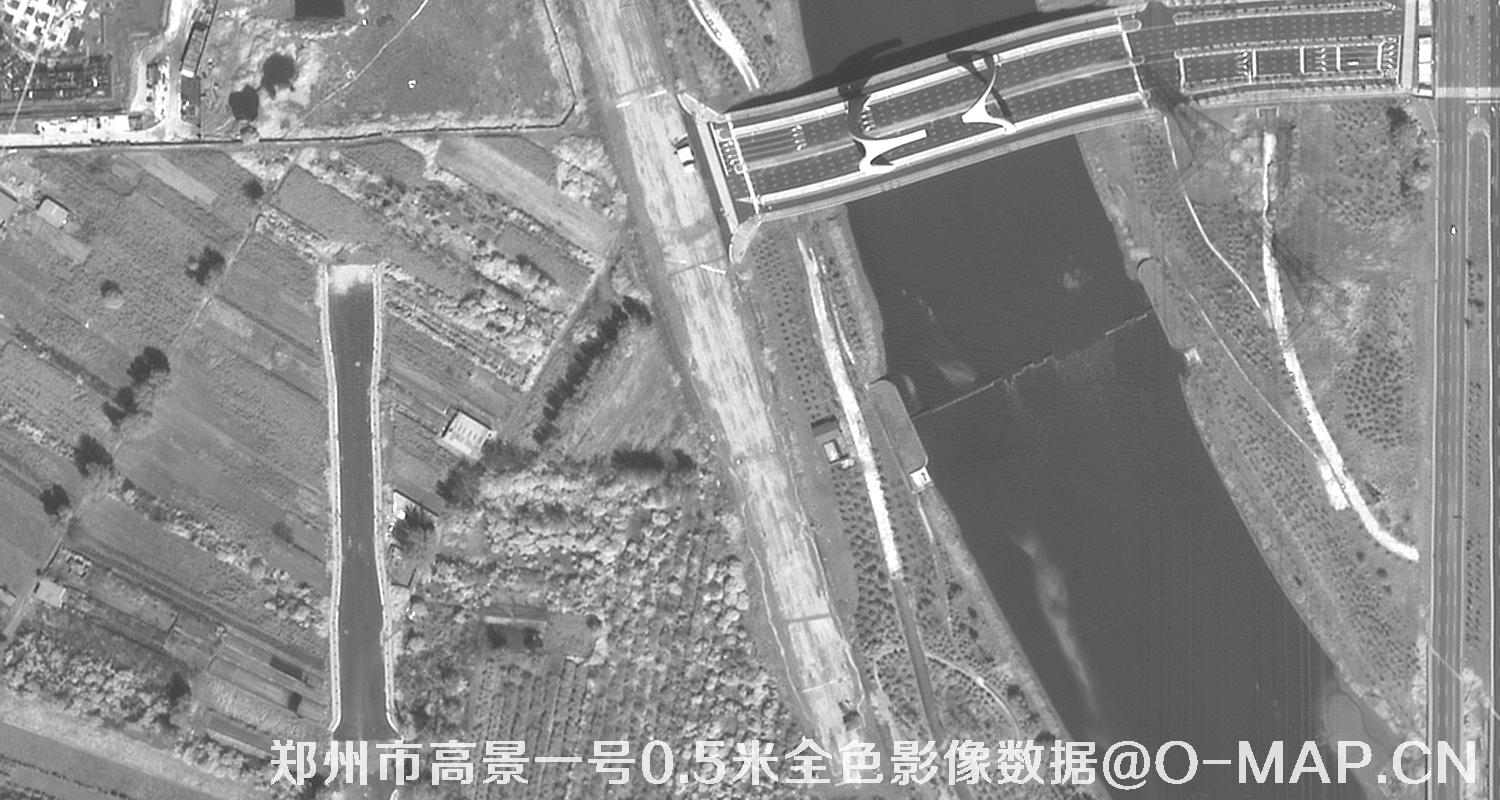 河南省郑州市高景一号0.5米全色影像数据