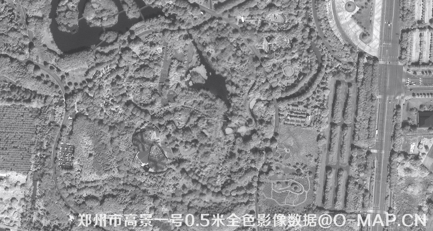 河南省郑州市高景一号0.5米全色影像数据