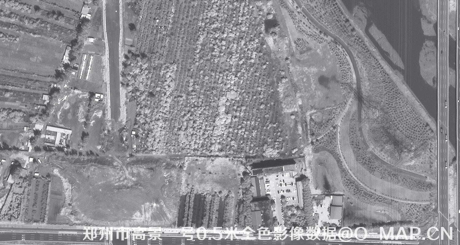 河南省郑州市高景一号0.5米全色影像数据