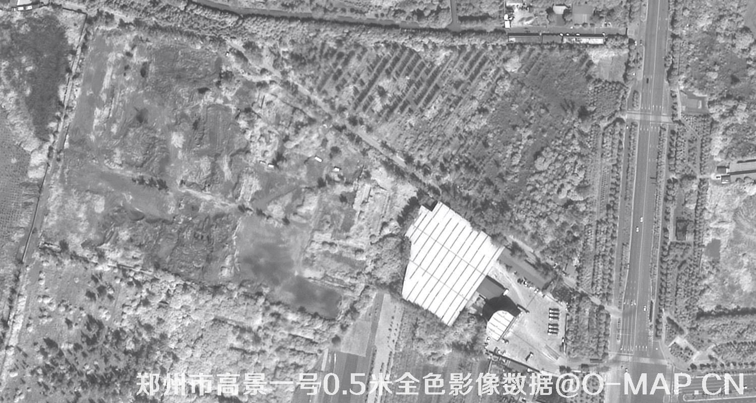 河南省郑州市高景一号0.5米全色影像数据
