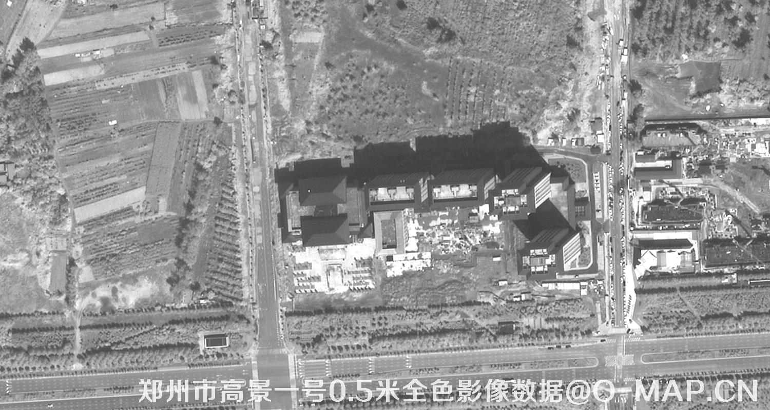 河南省郑州市高景一号0.5米全色影像数据