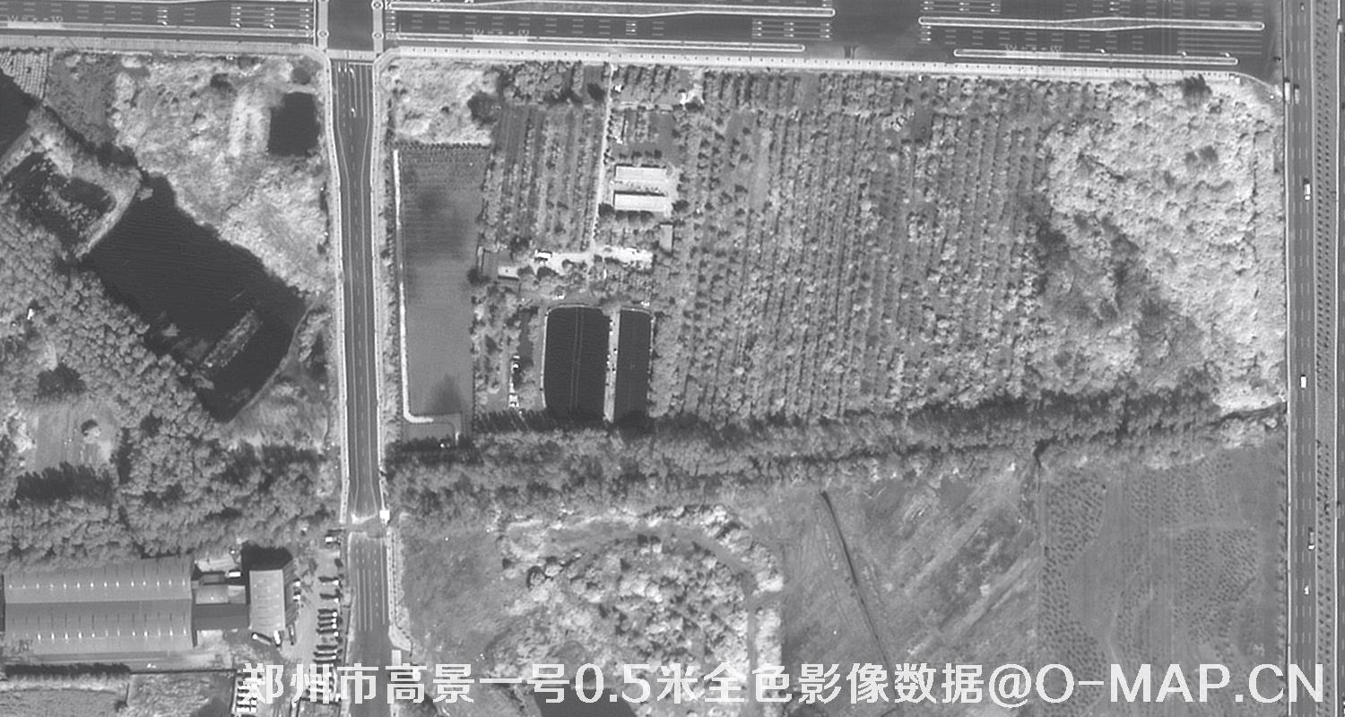 河南省郑州市高景一号0.5米全色影像数据