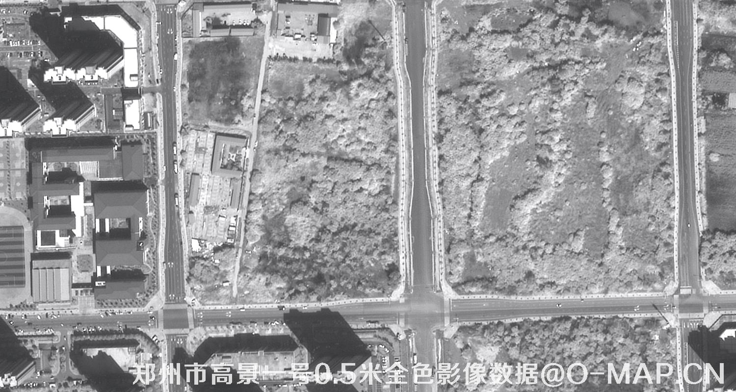 河南省郑州市高景一号0.5米全色影像数据