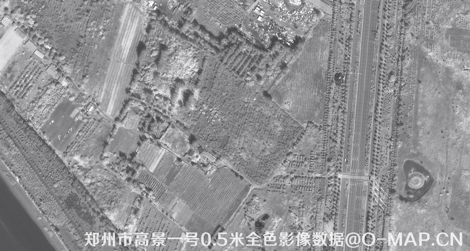 河南省郑州市高景一号0.5米全色影像数据