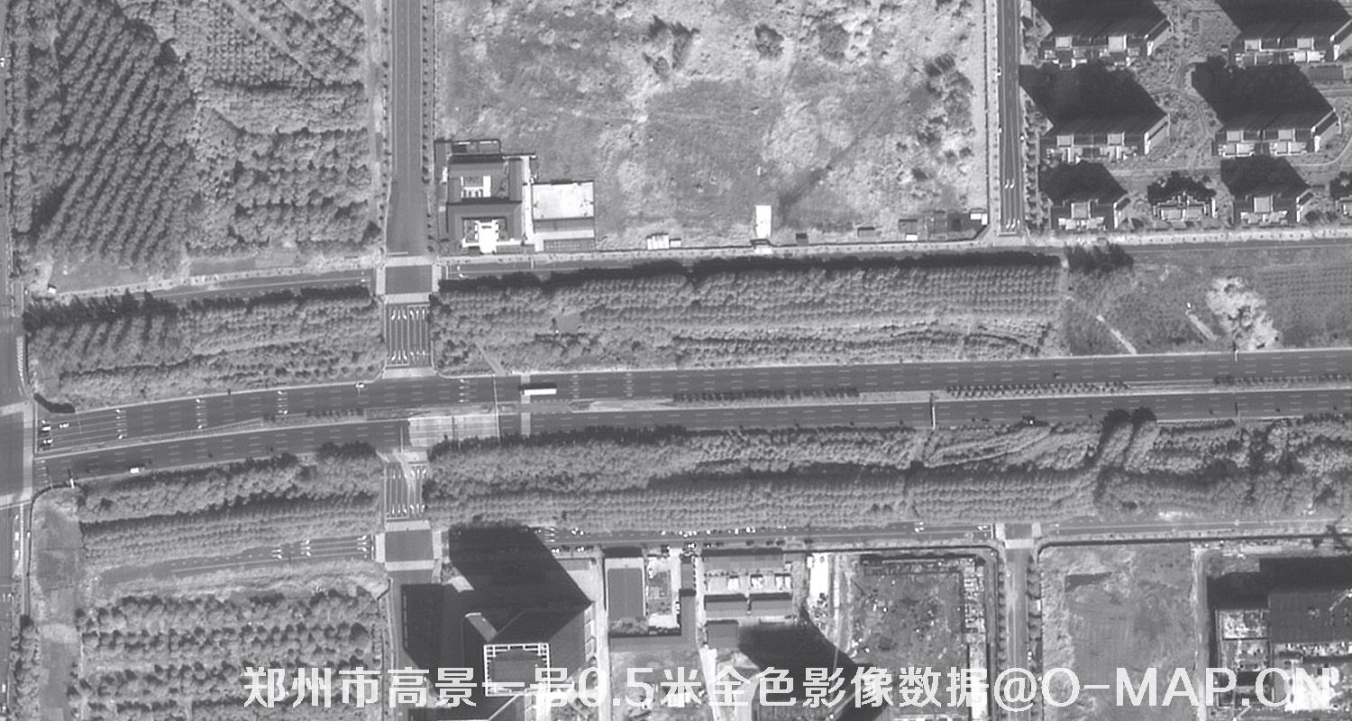 河南省郑州市高景一号0.5米全色影像数据