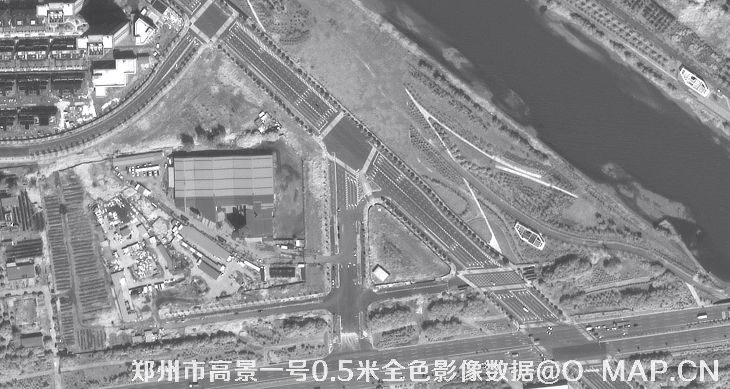 河南省郑州市高景一号0.5米全色影像数据