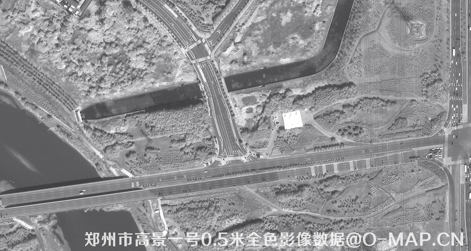 河南省郑州市高景一号0.5米全色影像数据
