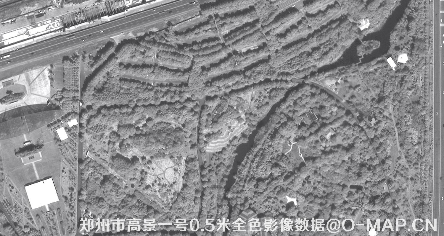 河南省郑州市高景一号0.5米全色影像数据