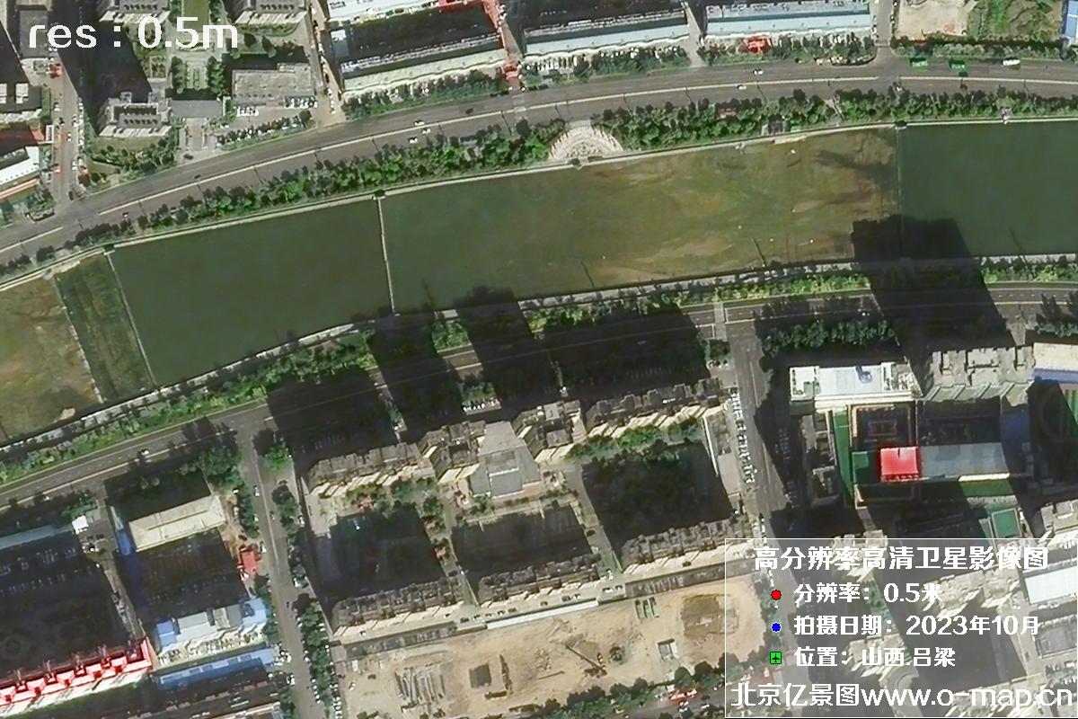 山西省吕梁市2023年11月份0.5米分辨率卫星影像图