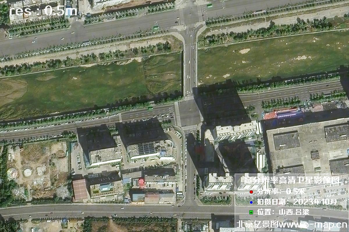 山西省吕梁市2023年11月份0.5米分辨率卫星影像图