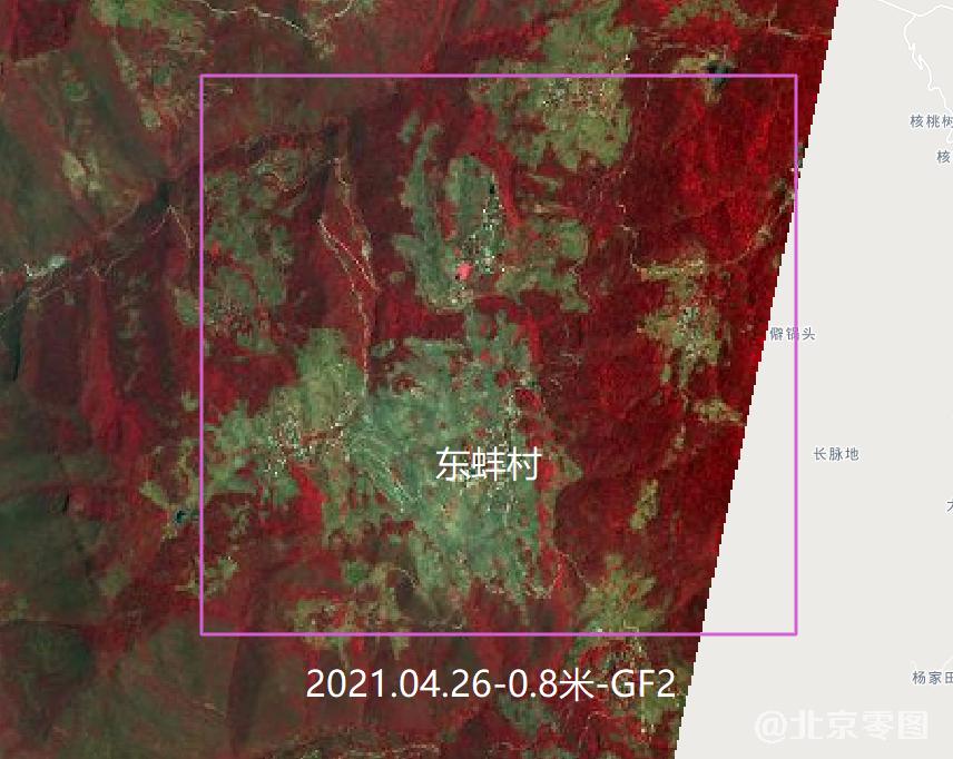 东蚌村最新0.8米卫星图预览图