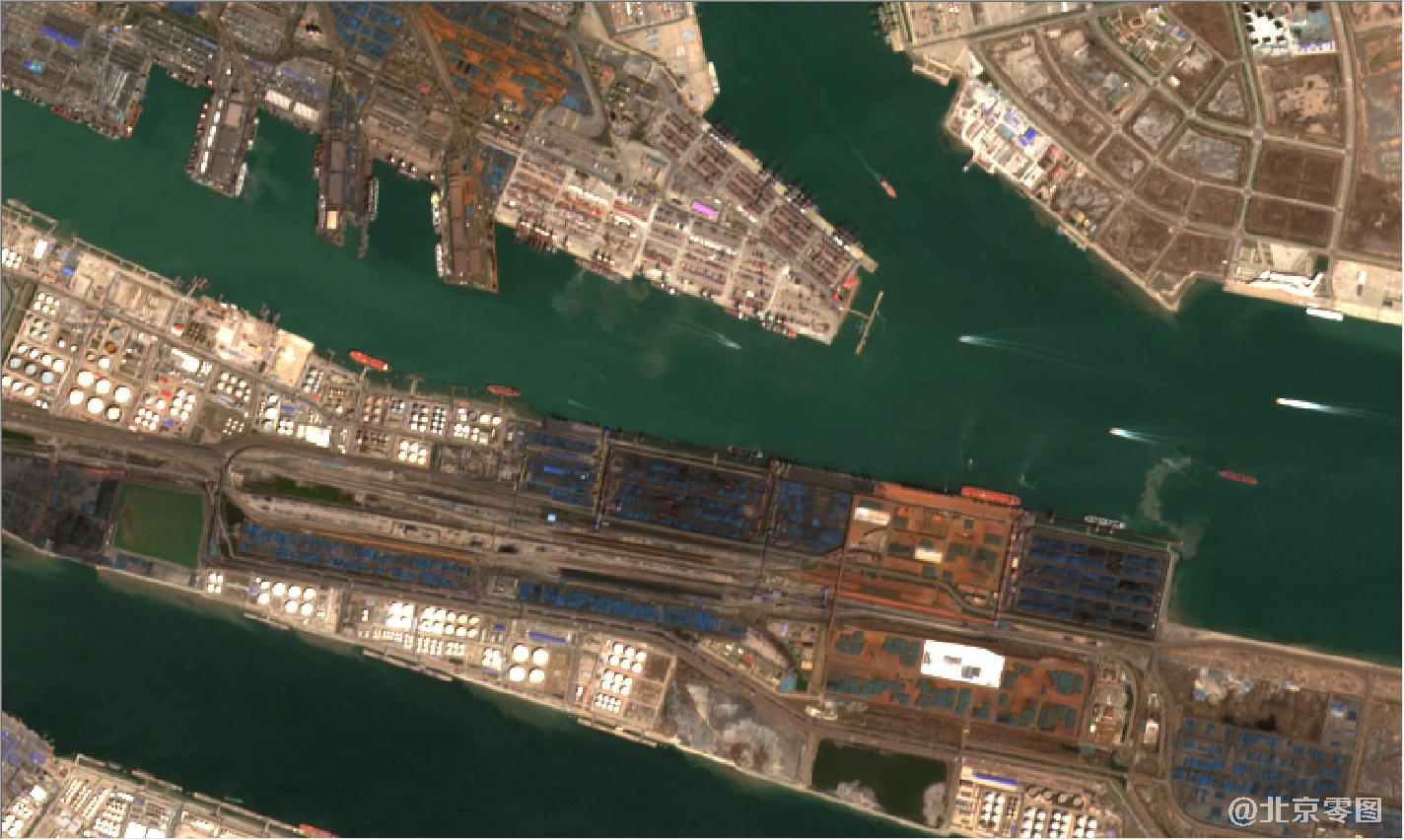 天津市2021年4月份卫星地图