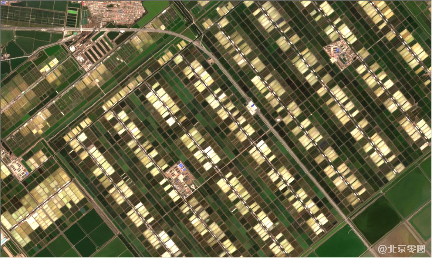 天津市2021年4月份卫星地图
