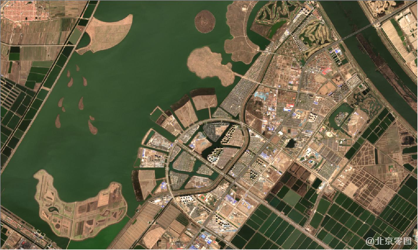 天津市2021年4月份卫星地图