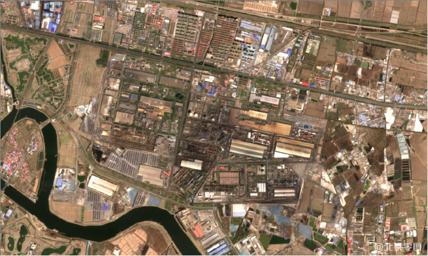 天津市2021年4月份卫星地图