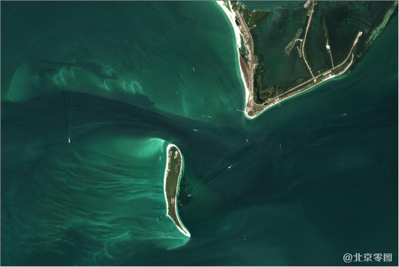美佛州泄漏污水池及周边最新卫星地图