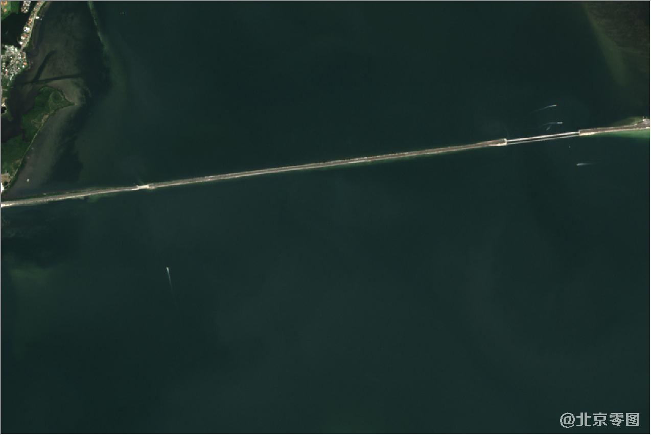 美佛州泄漏污水池及周边最新卫星地图