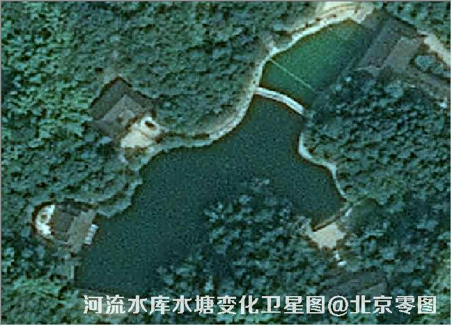 点击查看大图 河流水库水塘变化卫星图