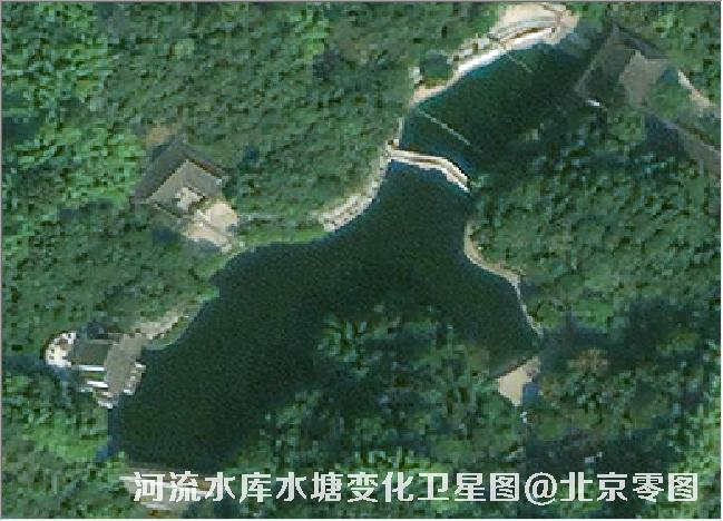点击查看大图 河流水库水塘变化卫星图