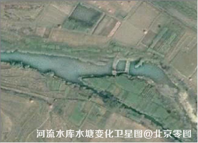 点击查看大图 河流水库水塘变化卫星图