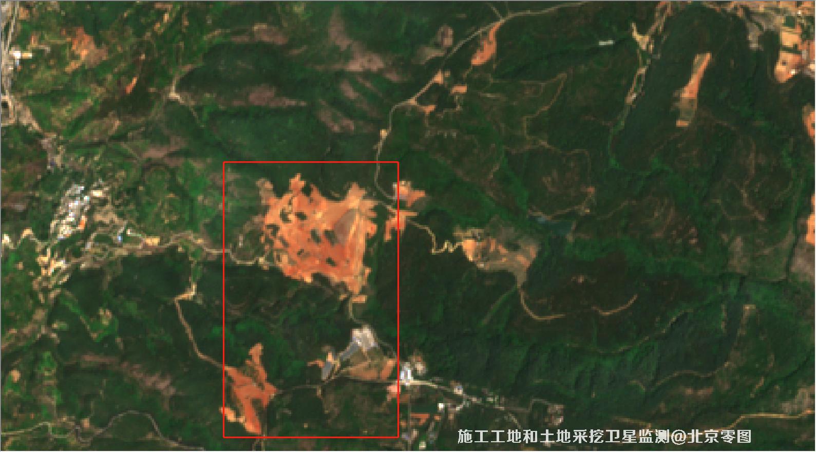 施工工地和土地采挖卫星监测