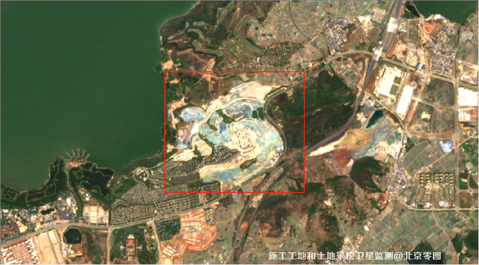 施工工地和土地采挖卫星监测