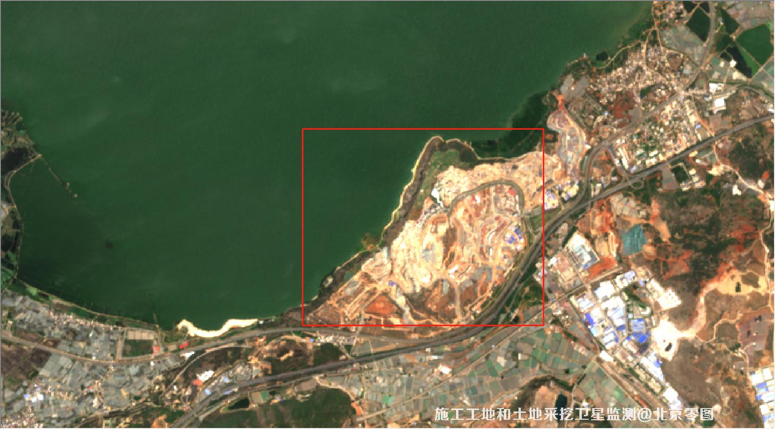 施工工地和土地采挖卫星监测