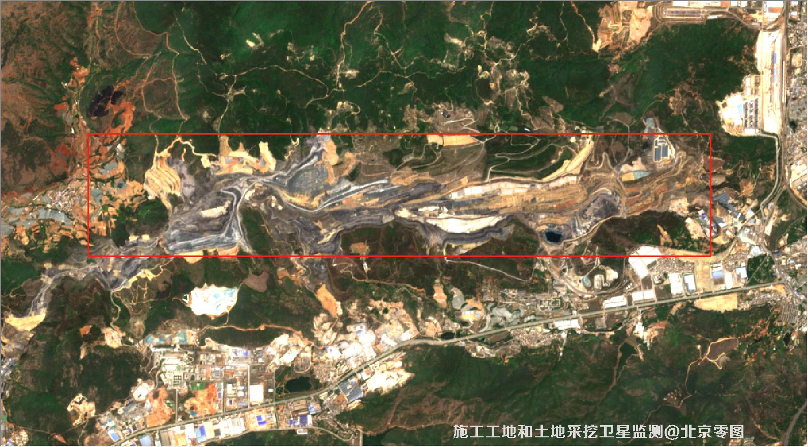 施工工地和土地采挖卫星监测
