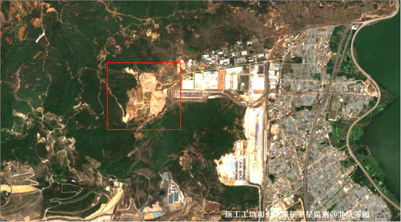 施工工地和土地采挖卫星监测