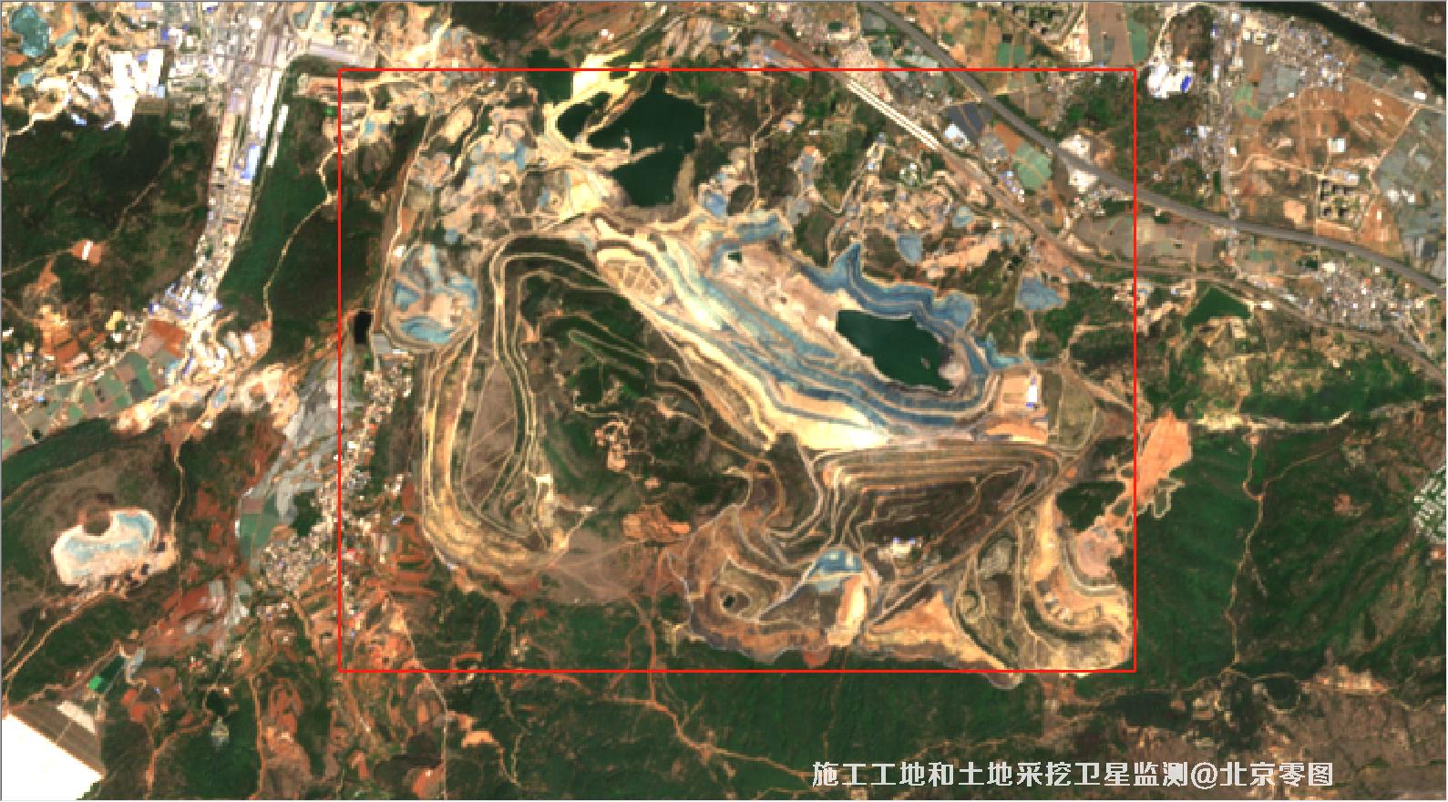 施工工地和土地采挖卫星监测