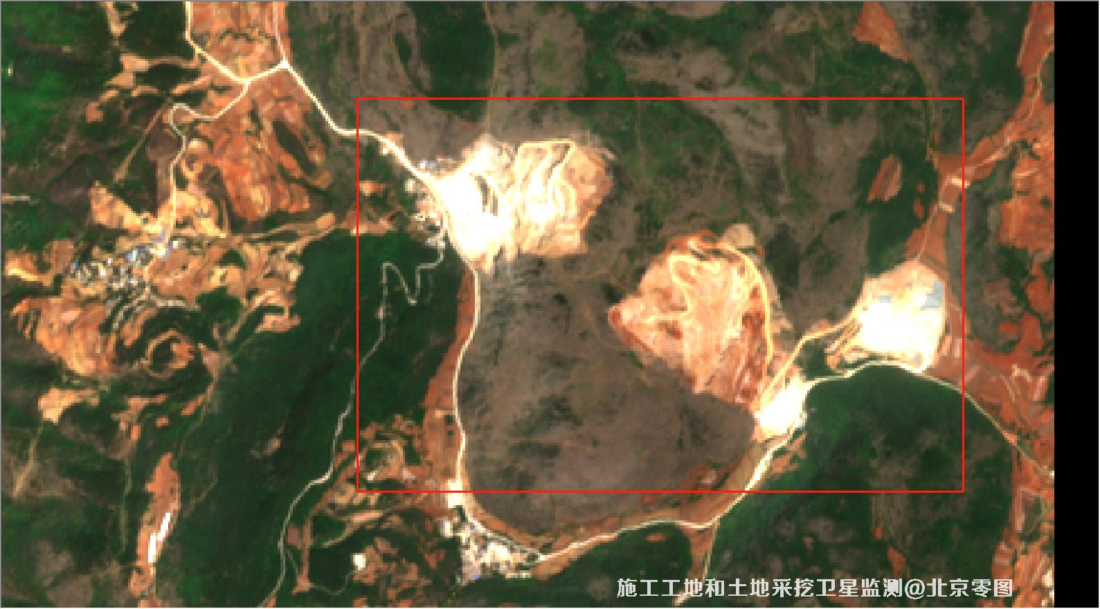 施工工地和土地采挖卫星监测