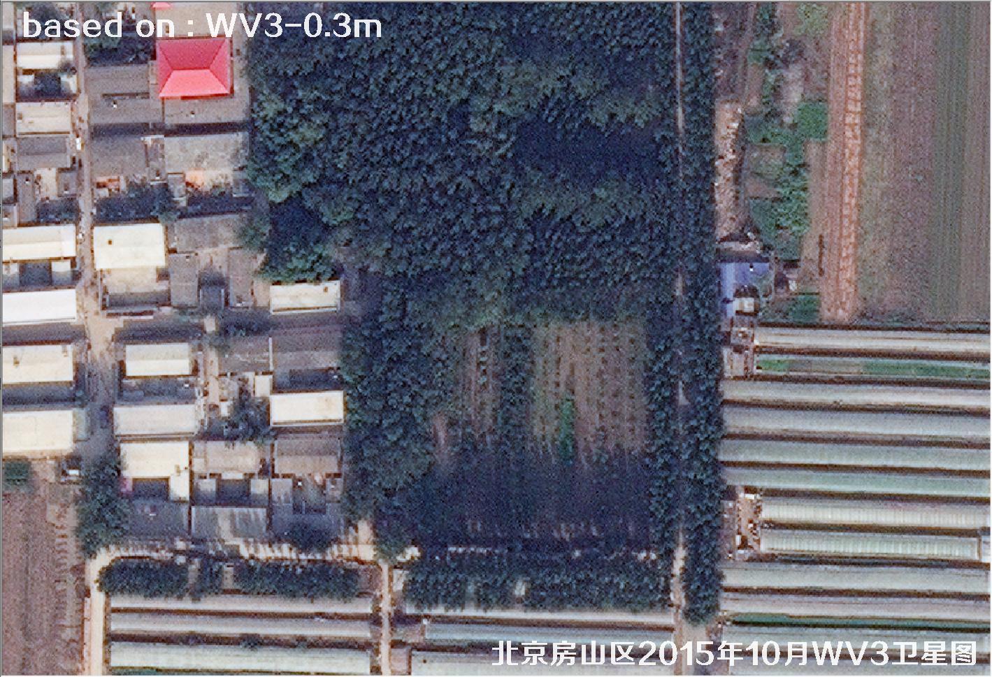 北京市房山区2015年WorldView3卫星图像19 北京市房山区2015年WorldView3卫星图像19
