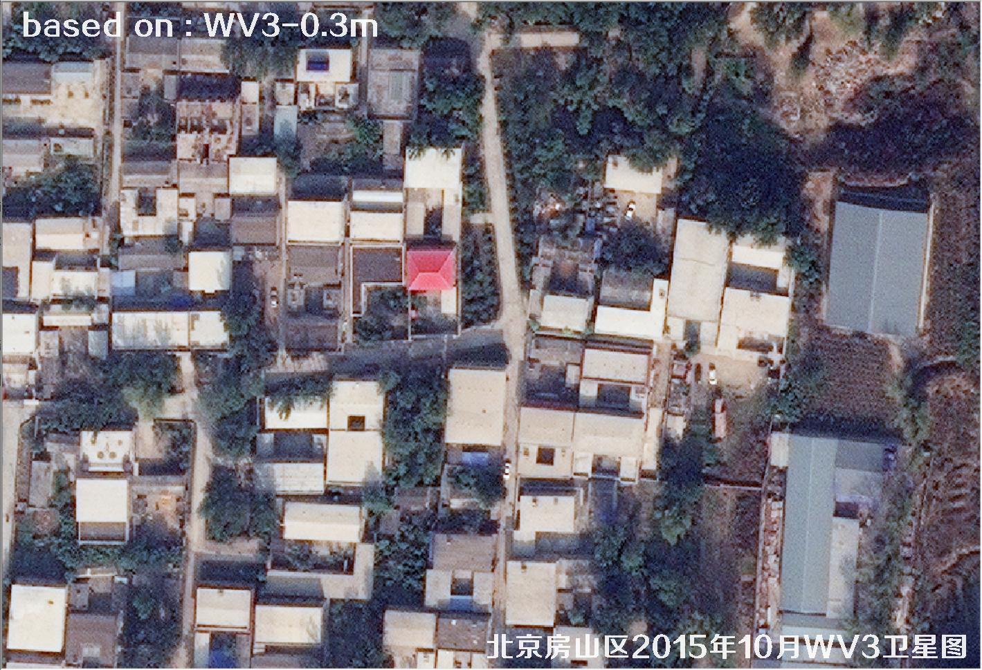 北京市房山区2015年WorldView3卫星图像6 北京市房山区2015年WorldView3卫星图像6