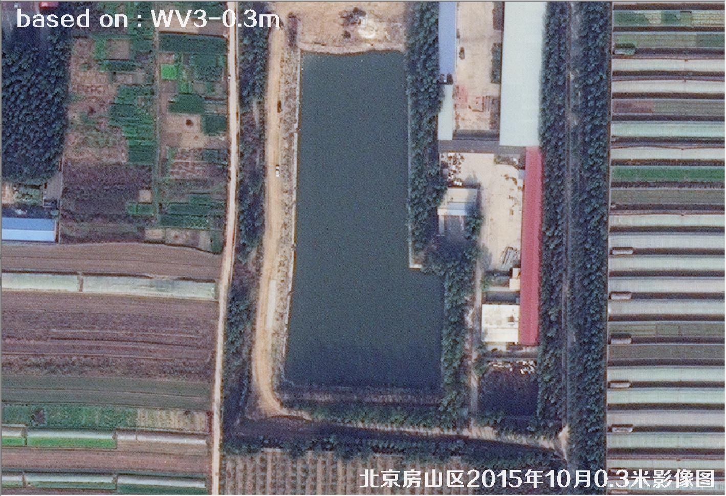 北京房山区2015年10月0.3米WV3卫星图像21